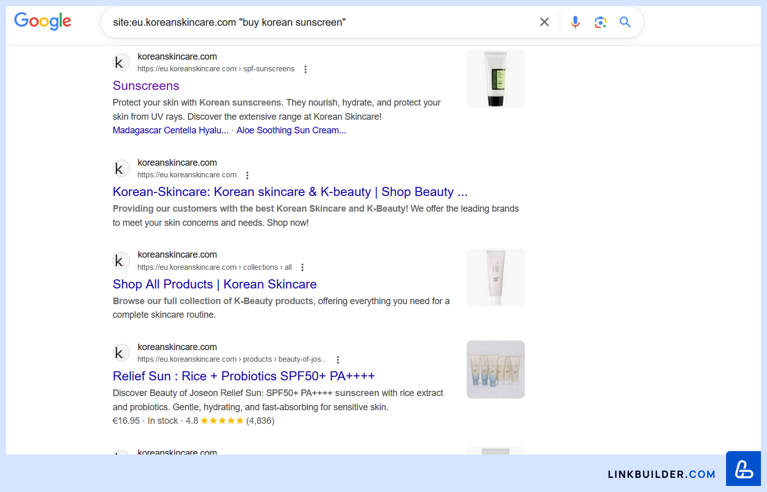 Google search operators: "site"